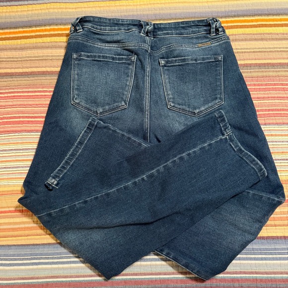 KanCan Denim - KanCan Womens Mid Rise Delores Jeans Dark Wash Stretch Size 9 28 KC2567D